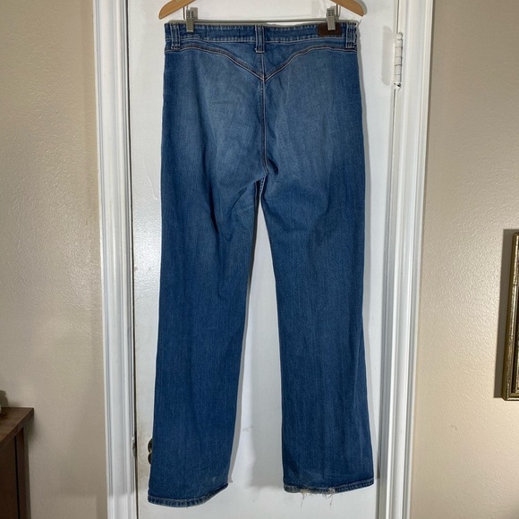 Vintage Lawman High Rise Bareback Bootcut Jeans Size 13/14 Stretch Western Mom. - Picture 1 of 14